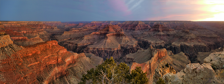 Grand Canyon patří mezi nejkrásnější místa světa