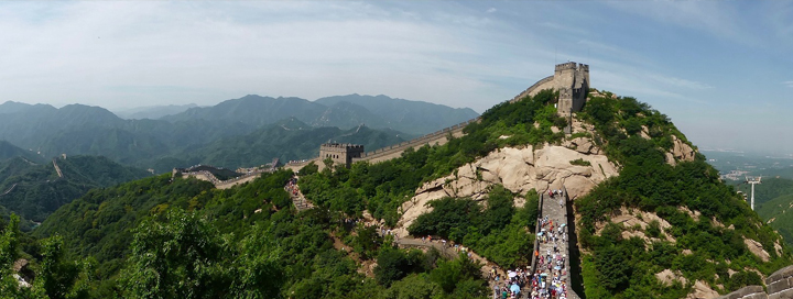 Velká čínská zeď paří mezi nejkrásnější místa světa